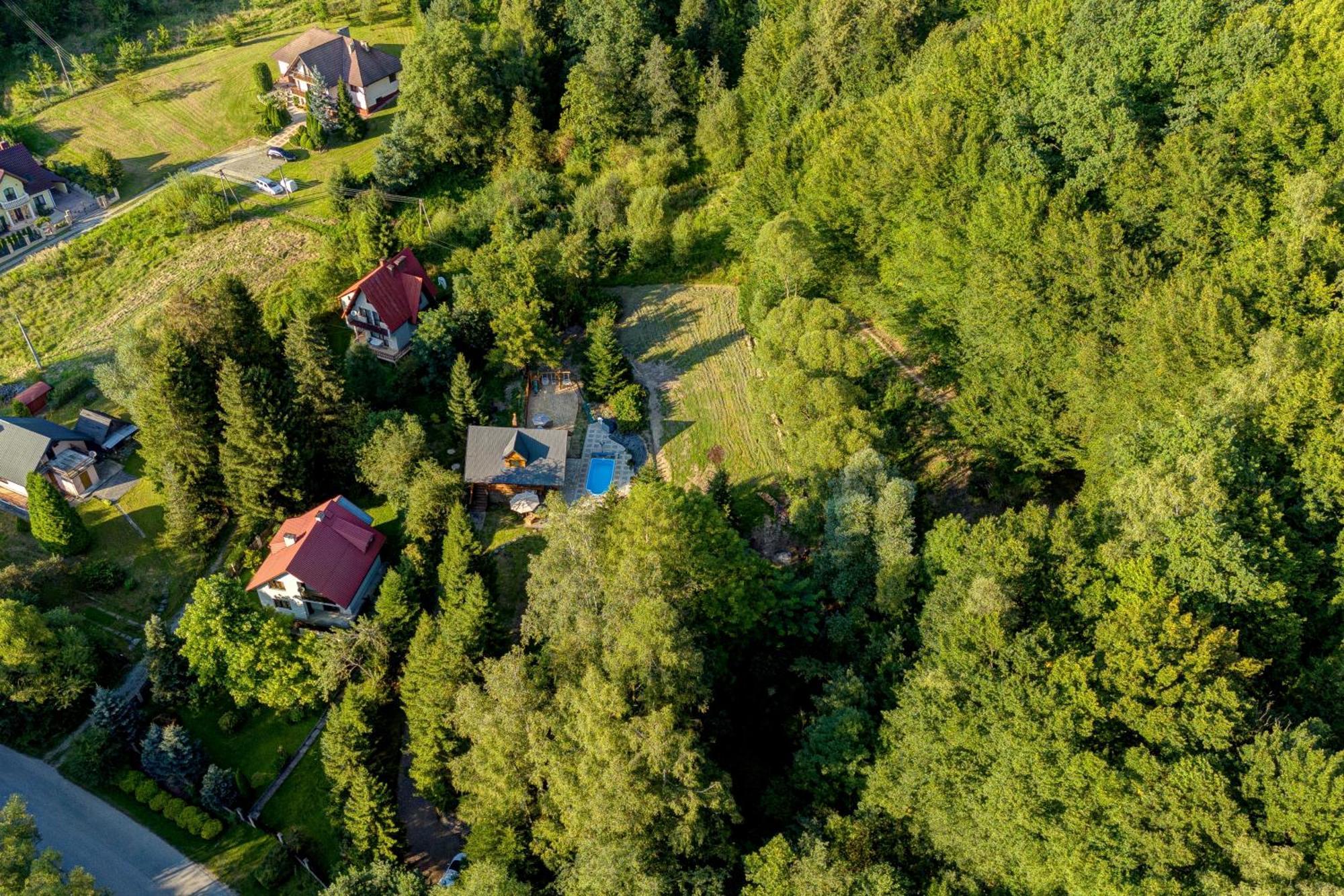 Polana Slowikowa 5 Star- Domek W Gorach Z Jacuzzi, Sauna,Basen,Ogrod Z Lasem, Kominek I Narty Stroza  Exterior foto